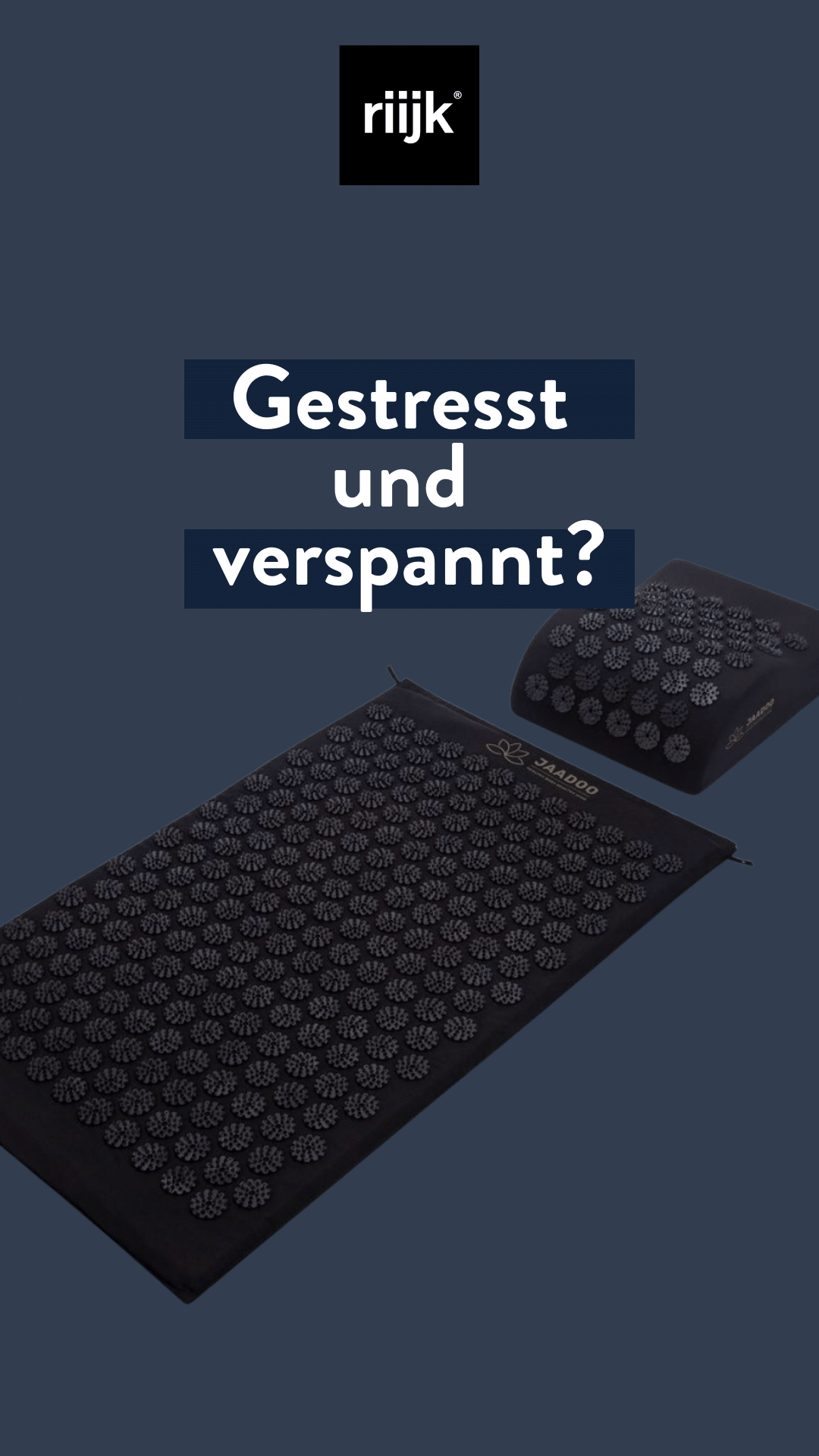 Entspannung durch die Akupressurmatte