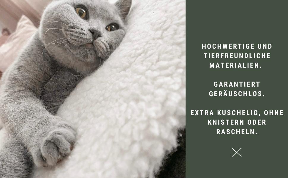 Geräusch- und Knisterlose Heizdecke