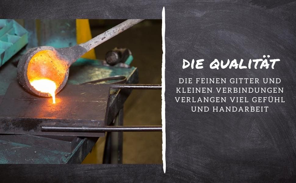 Qualität durch Handarbeit