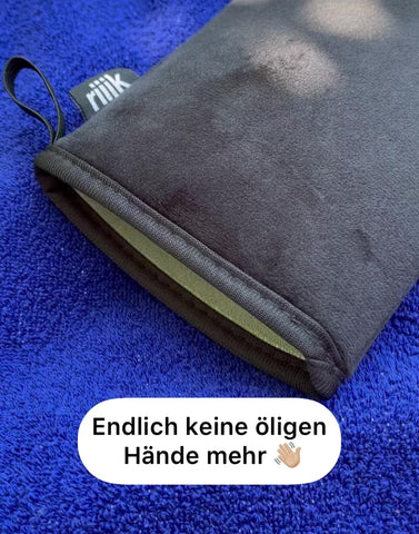 selbstbräuner handschuh waschen ▻ riijk® Bräunungscreme Handschuh ✓ Schwarz doppelseitig
