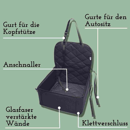 Hundesitz für das Auto