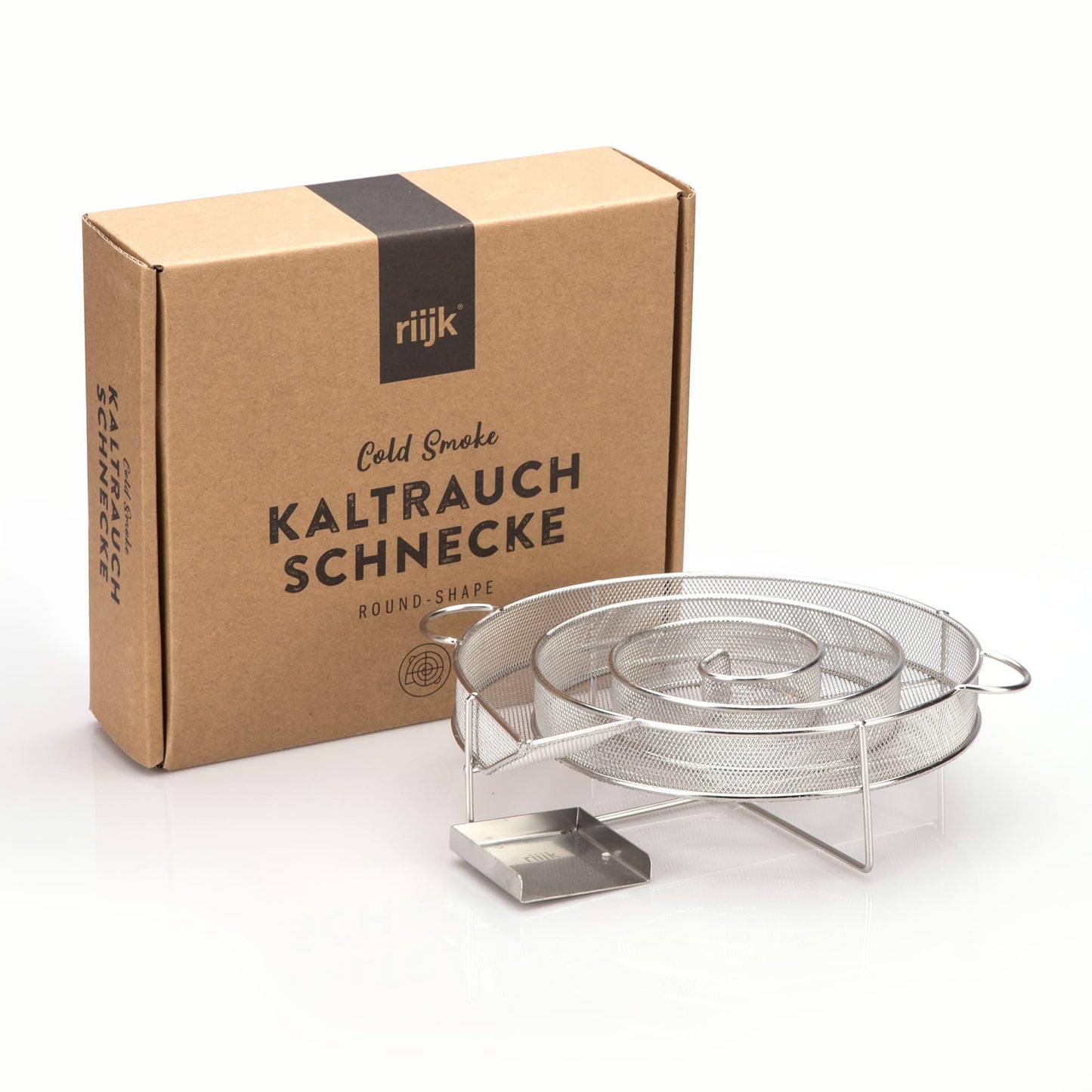 Kaltrauchgenerator rund mit Verpackung