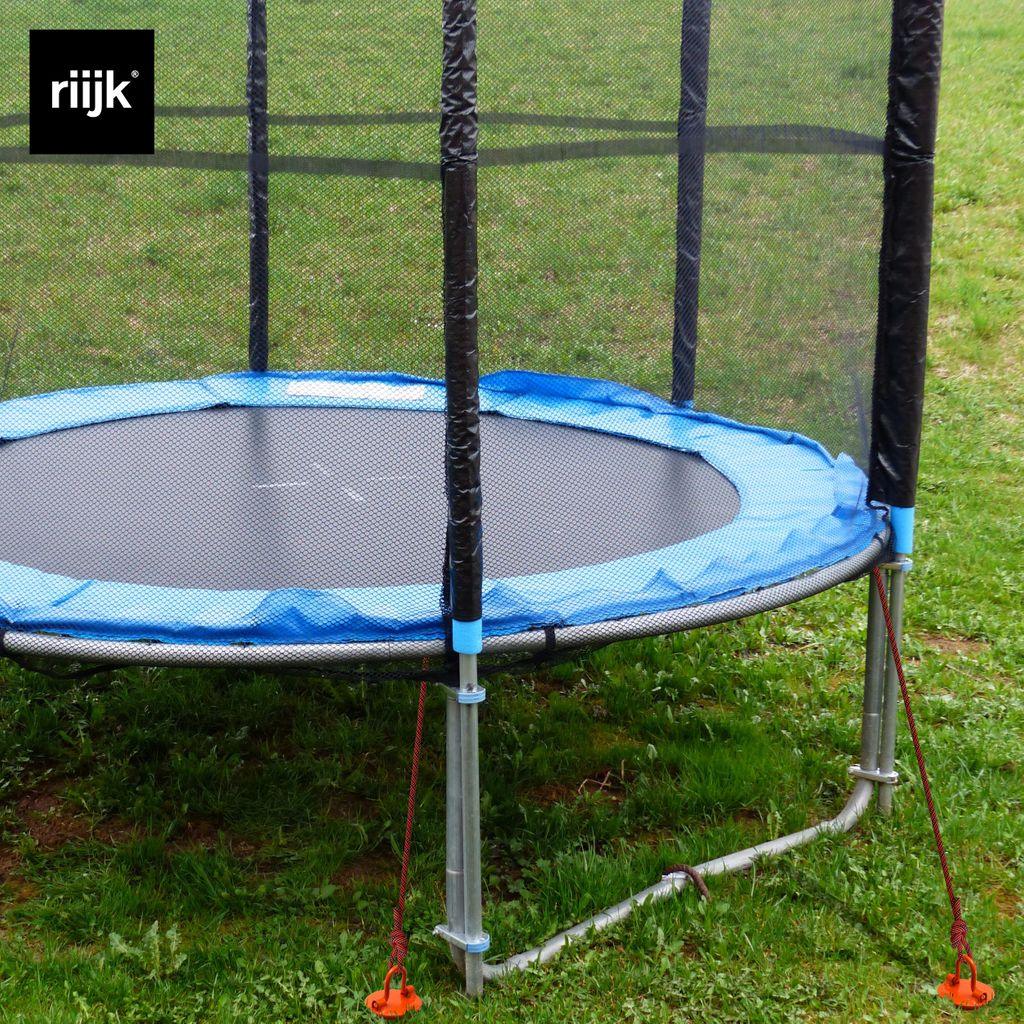 Bodenanker mit Trampolin