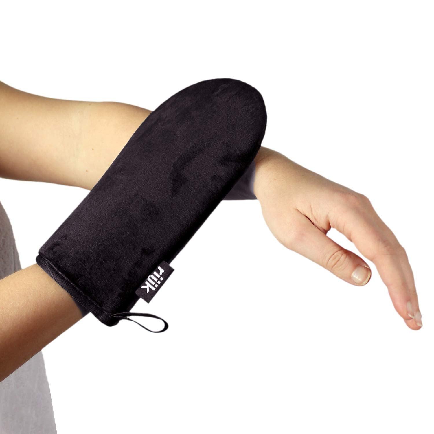bräunungsmousse ohne handschuh auftragen ▻ riijk® Bräunungscreme Handschuh ✓ Schwarz doppelseitig