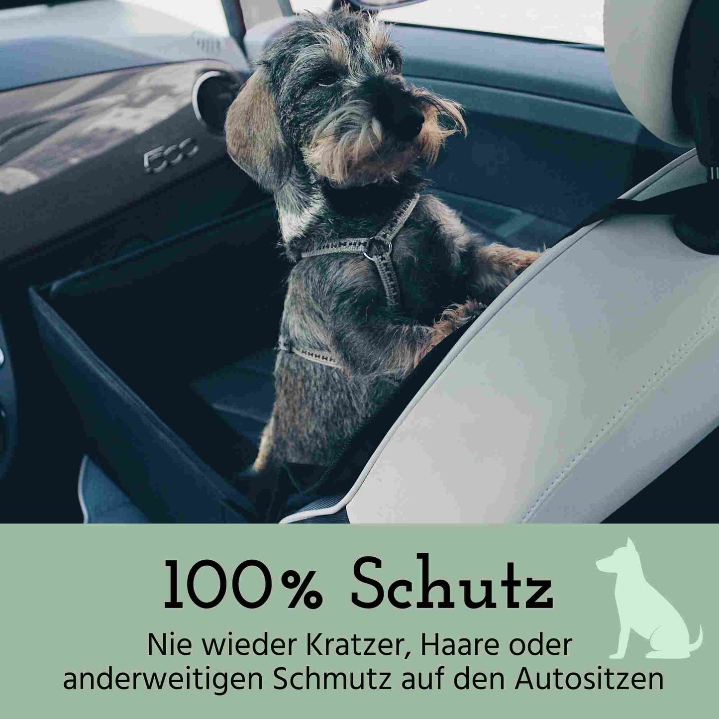 Hundesitz für das Auto