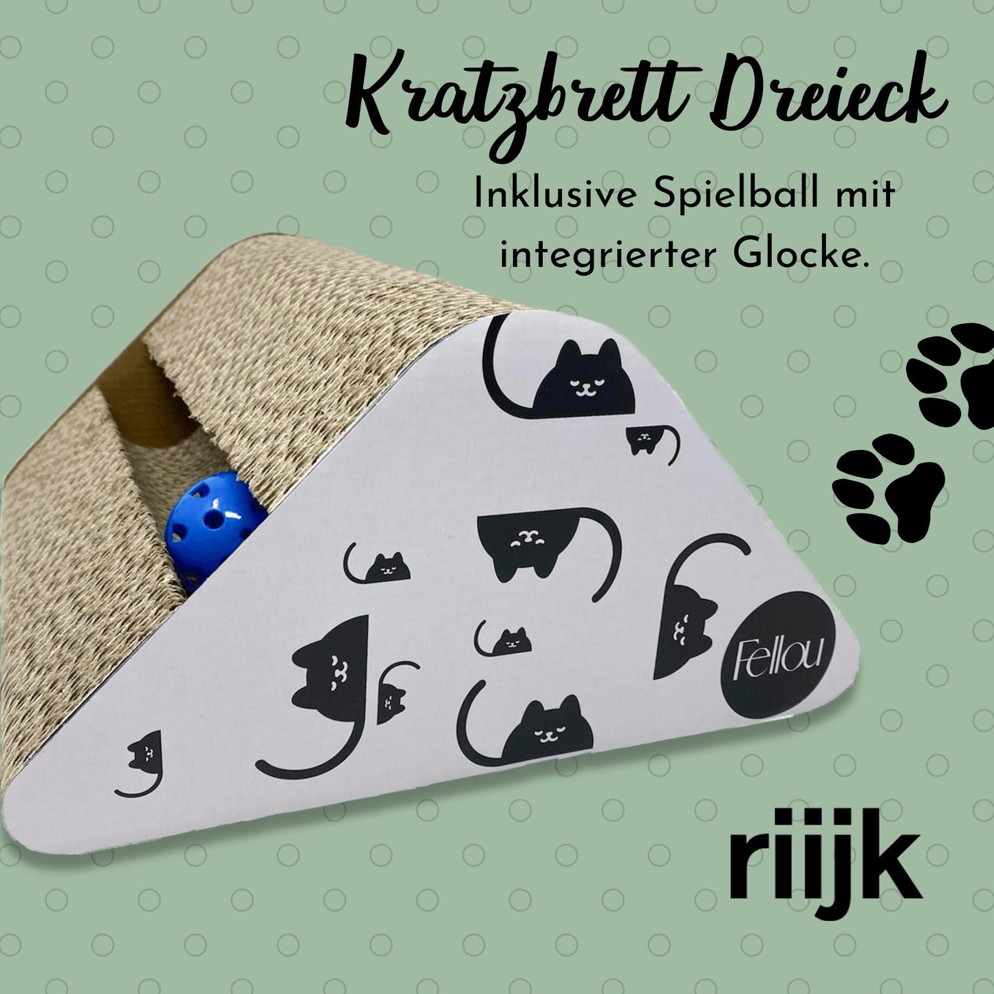 Katzenspielzeug Kratzbrett