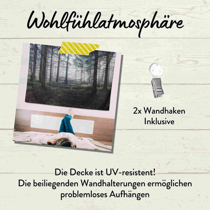 Wandteppich für  Wohlfühlatmosphäre